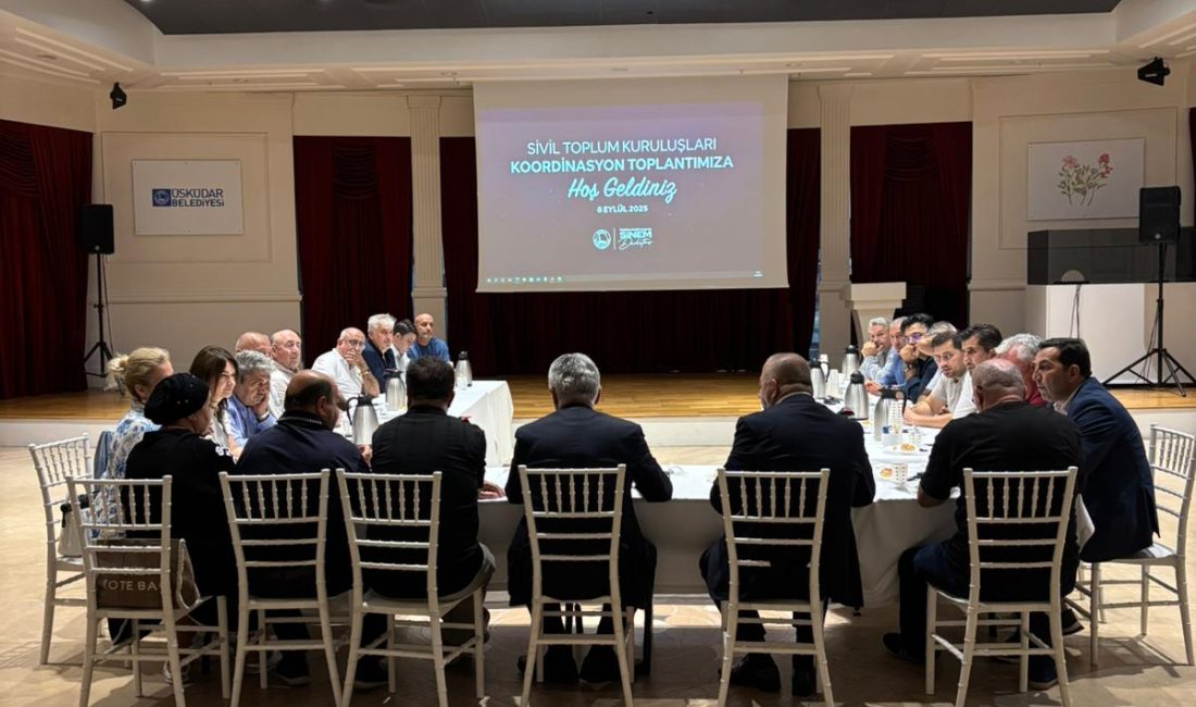 Üsküdar Belediyesi’nin ev sahipliğinde, sivil toplum kuruluşlarının (STK) katılımıyla önemli