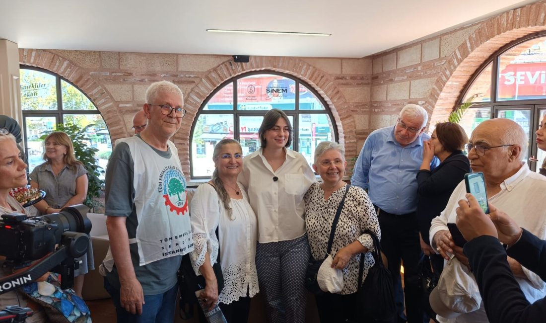 25 Temmuz 2025’te açılan Üsküdar Emekliler Lokali’nde, 18 Eylül 2025’te