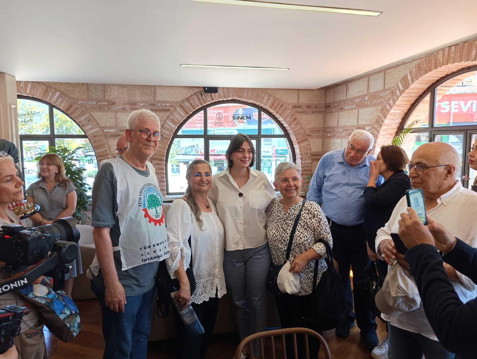 25 Temmuz 2025’te açılan Üsküdar Emekliler Lokali’nde, 18 Eylül 2025’te