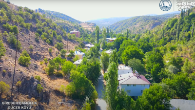 Giresun’un Çamoluk ilçesine bağlı Cücer Köyü, Üsküdar Belediyesi tarafından hazırlanan