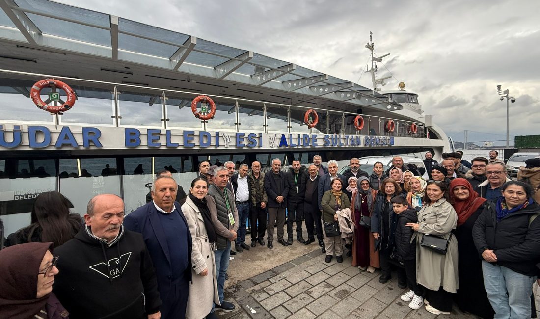 Elazığ Karakoçan Okçular Köyü Derneği, Üsküdar Belediyesi’nin Valide Sultan Gemisi’nde