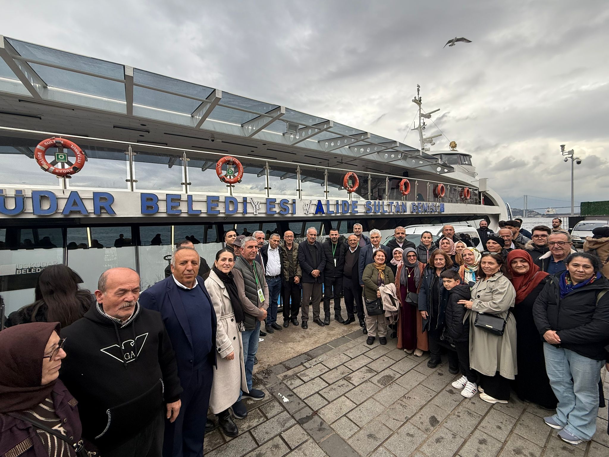 Elazığ Karakoçan Okçular Köyü Derneği, Üsküdar Belediyesi’nin Valide Sultan Gemisi’nde