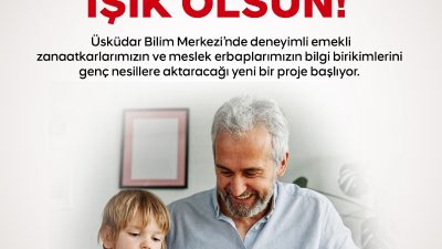 Emeklilik Akademisi&nbsp; Üsküdar Belediyesi, emekli bireylerin bilgi, beceri ve yaşam