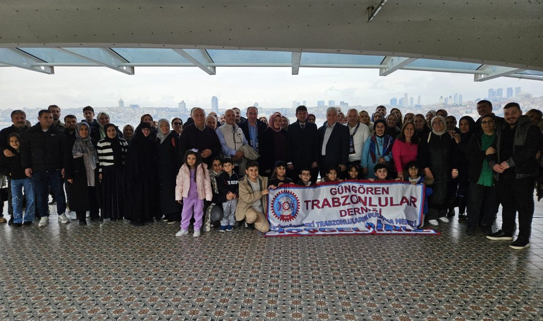 Güngören Trabzonlular Derneği tarafından düzenlenen kahvaltılı Boğaz turu, Üsküdar Belediyesi’nin