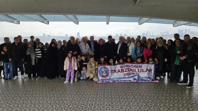Güngören Trabzonlular Derneği tarafından düzenlenen kahvaltılı Boğaz turu, Üsküdar Belediyesi’nin