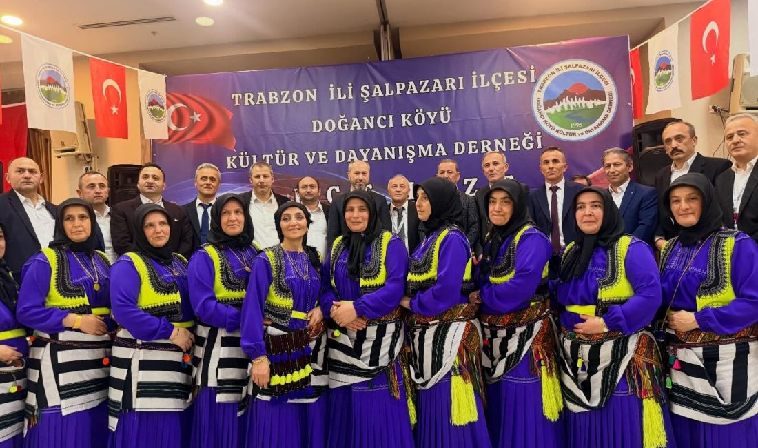Trabzon Şalpazarı ilçesi Doğancı Köyü Derneği’nin 27 Aralık 2025’te düzenlediği