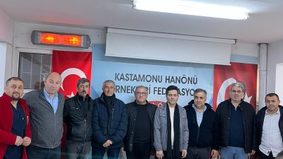 Kızılay ile Hanönü Dernekler Federasyonu Başkanı Ertan Çoban öncülüğünde gerçekleştirilen