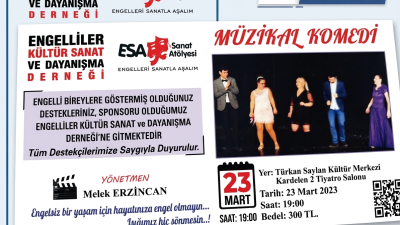 Engelliler Kültür Sanat ve Dayanışma Derneği Başkanı Melek Erzincan sizleri