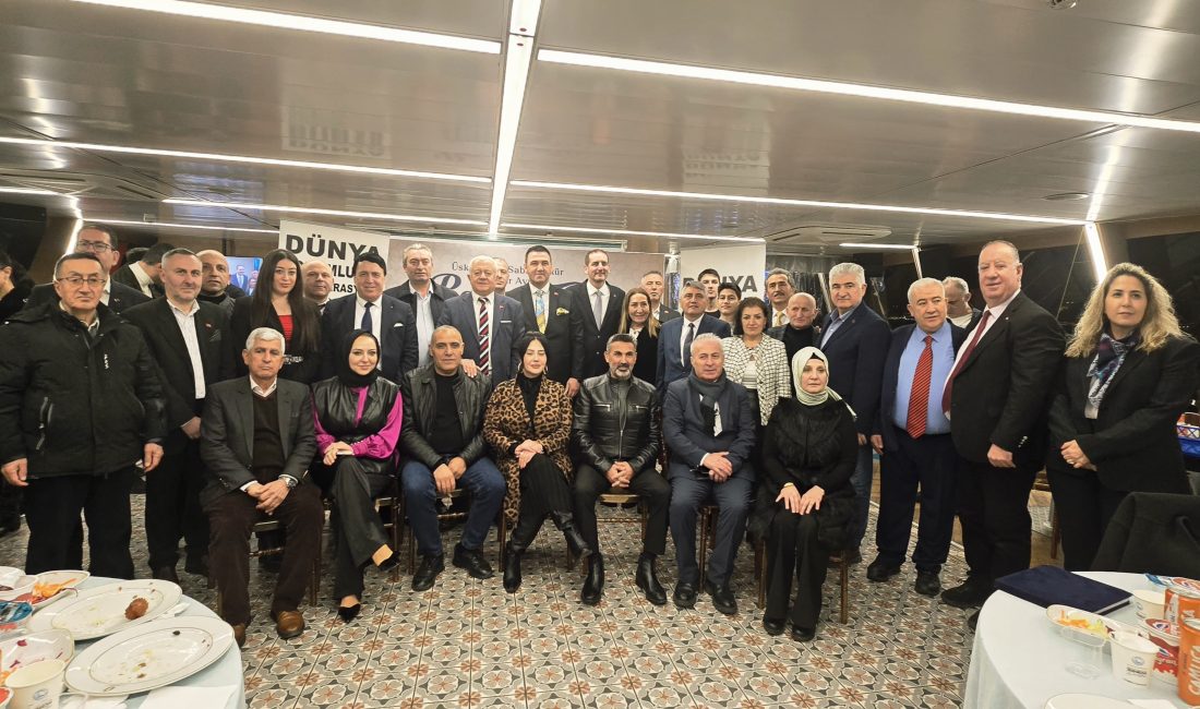 Dünya Çorumlular Konfederasyonu Genel Başkanı Metin Akkuş öncülüğünde düzenlenen Ramazan