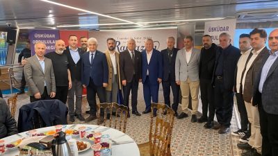 Üsküdar Ordulular Derneği öncülüğünde düzenlenen iftar programında, Fatsa Aslancami Derneği