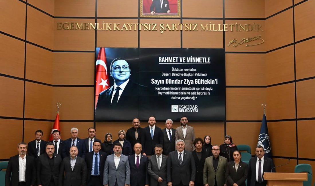 Üsküdar Belediye Meclisi’nde gerçekleştirilen başkan vekilliği seçiminde Muhammed Emin Sarıoğlu,
